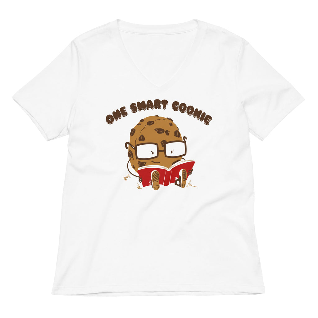 One Smart Cookie Women's V-Neck Tee