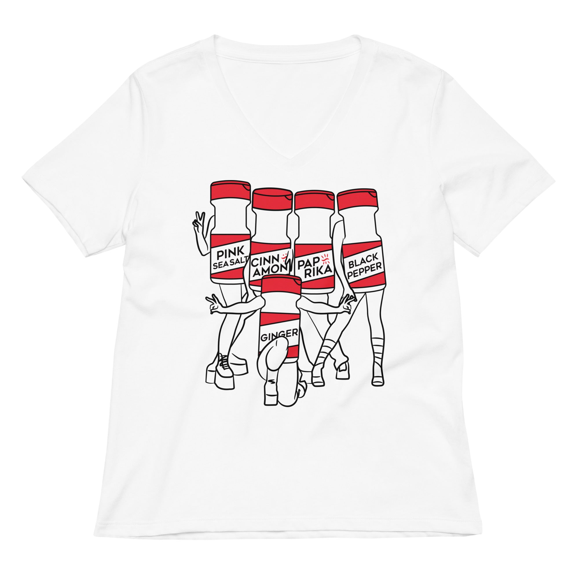 Spice Girls Women's V-Neck Tee