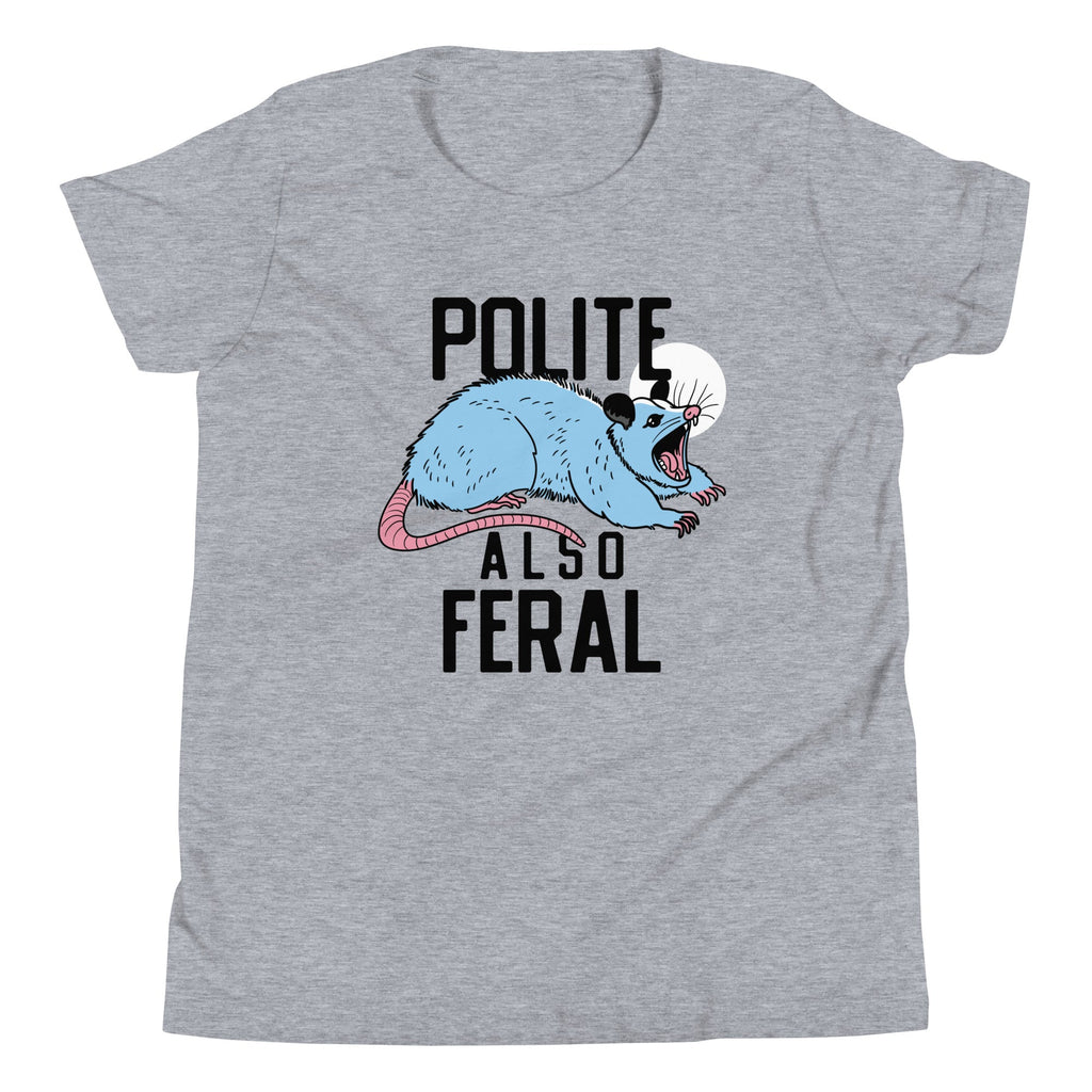 Polite Also Feral Kid's Youth Tee