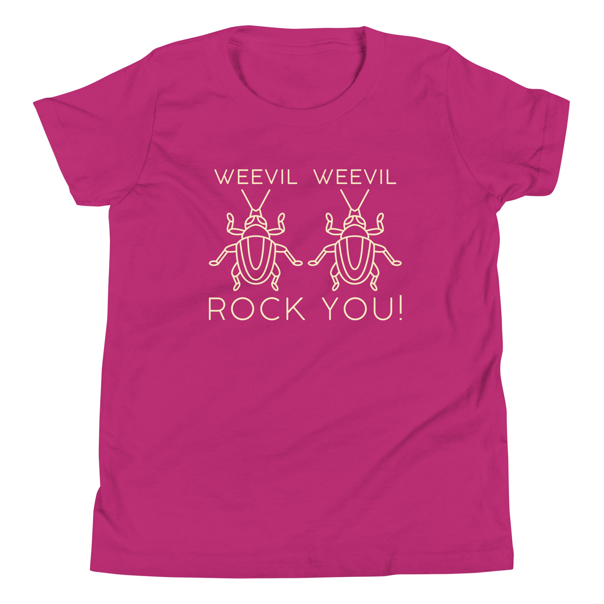 Weevil Weevil Rock You! Kid's Youth Tee