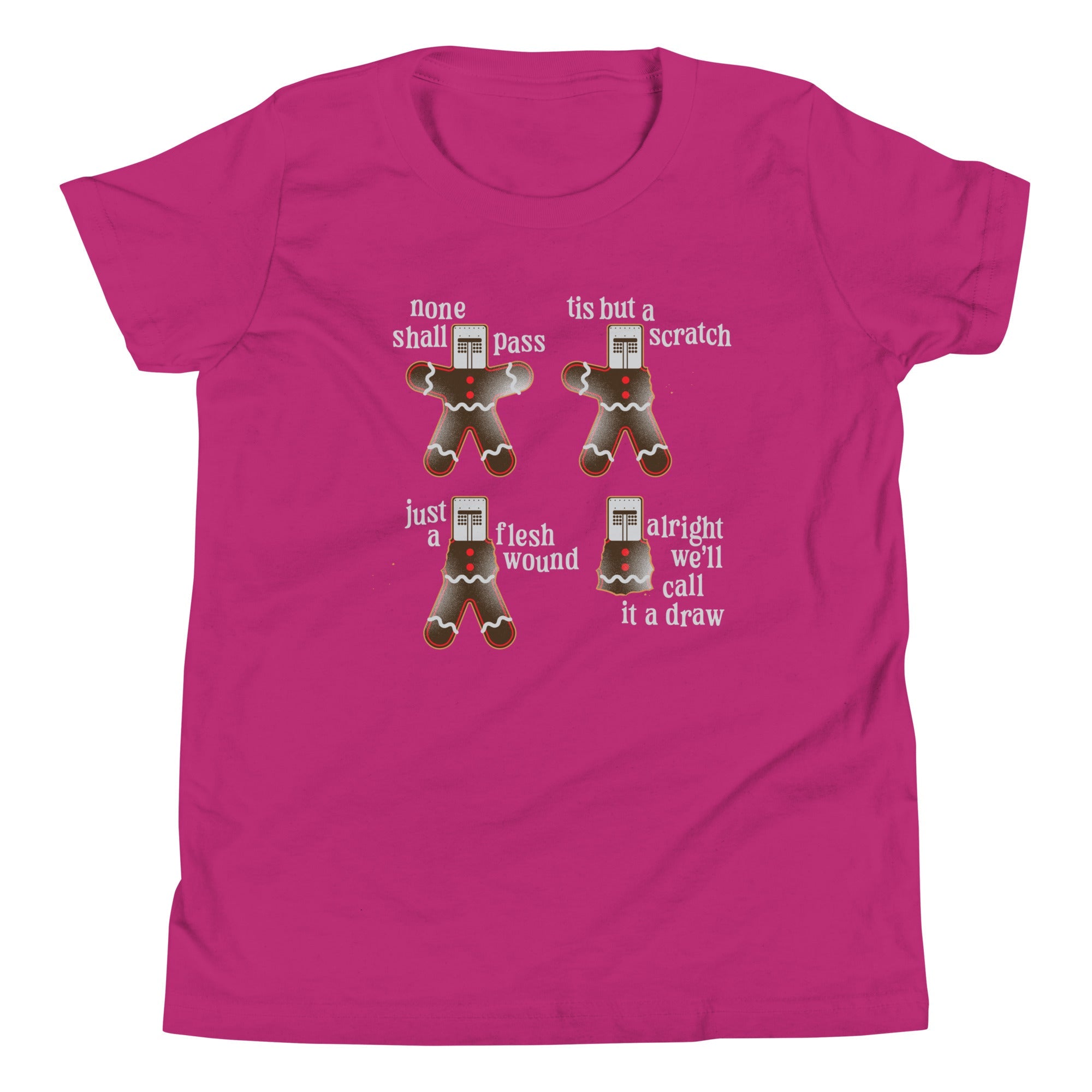 Alright We'll Call It A Draw Gingerbread Kid's Youth Tee