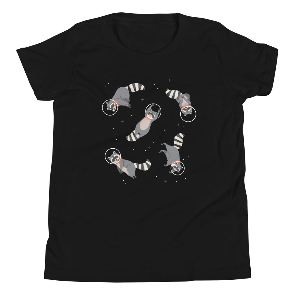 Raccoons In Space Kid's Youth Tee