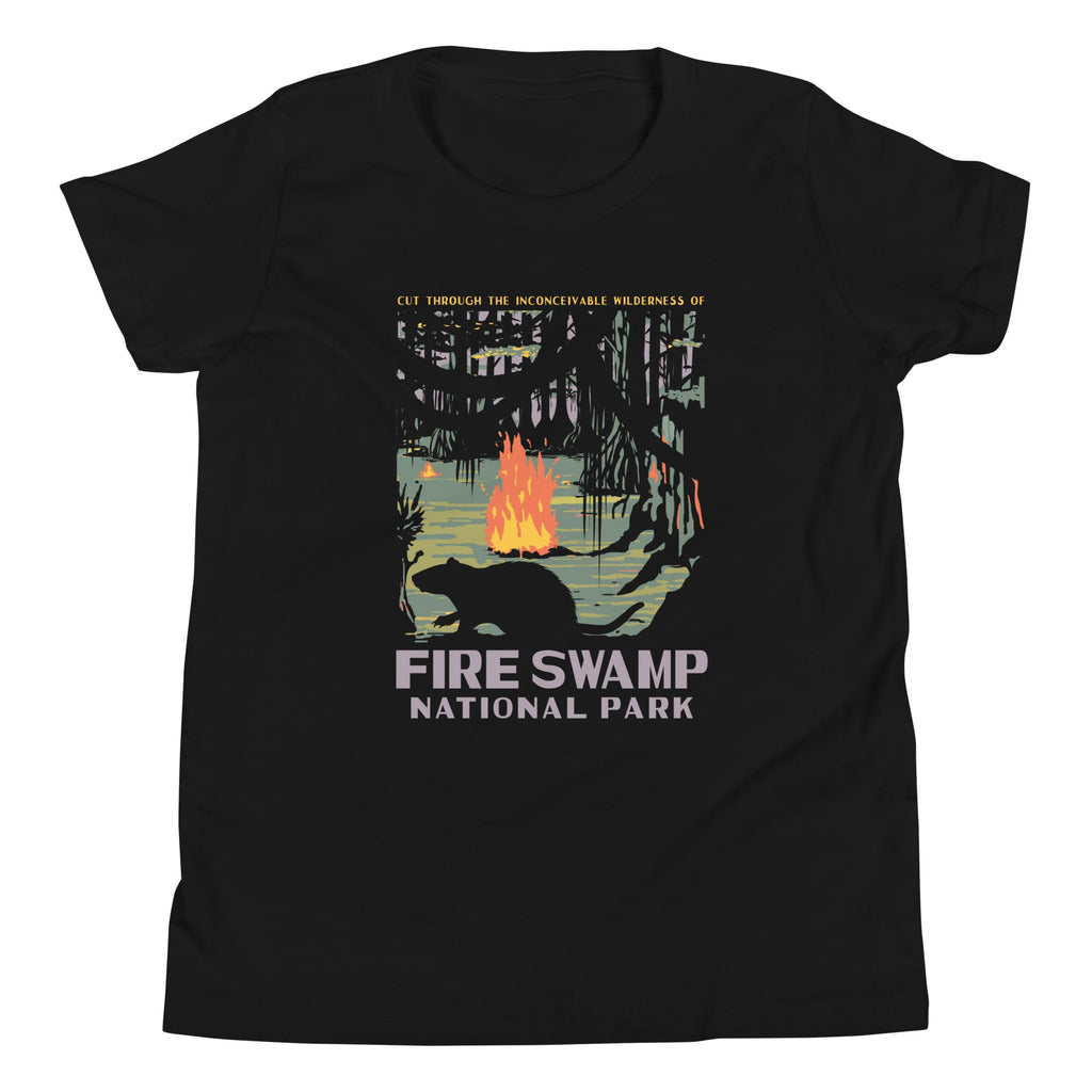 Fire Swamp National Park Kid's Youth Tee