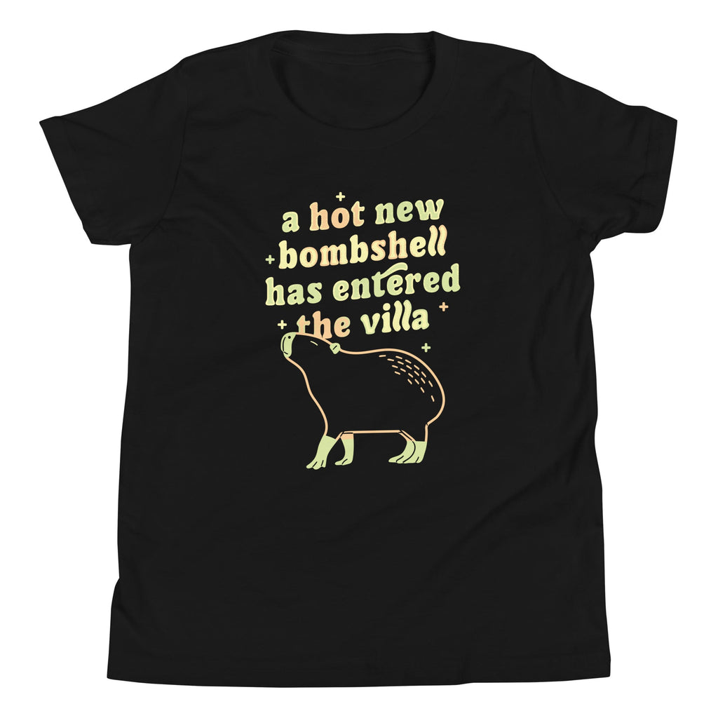 A Hot New Bombshell Has Entered The Villa Kid's Youth Tee