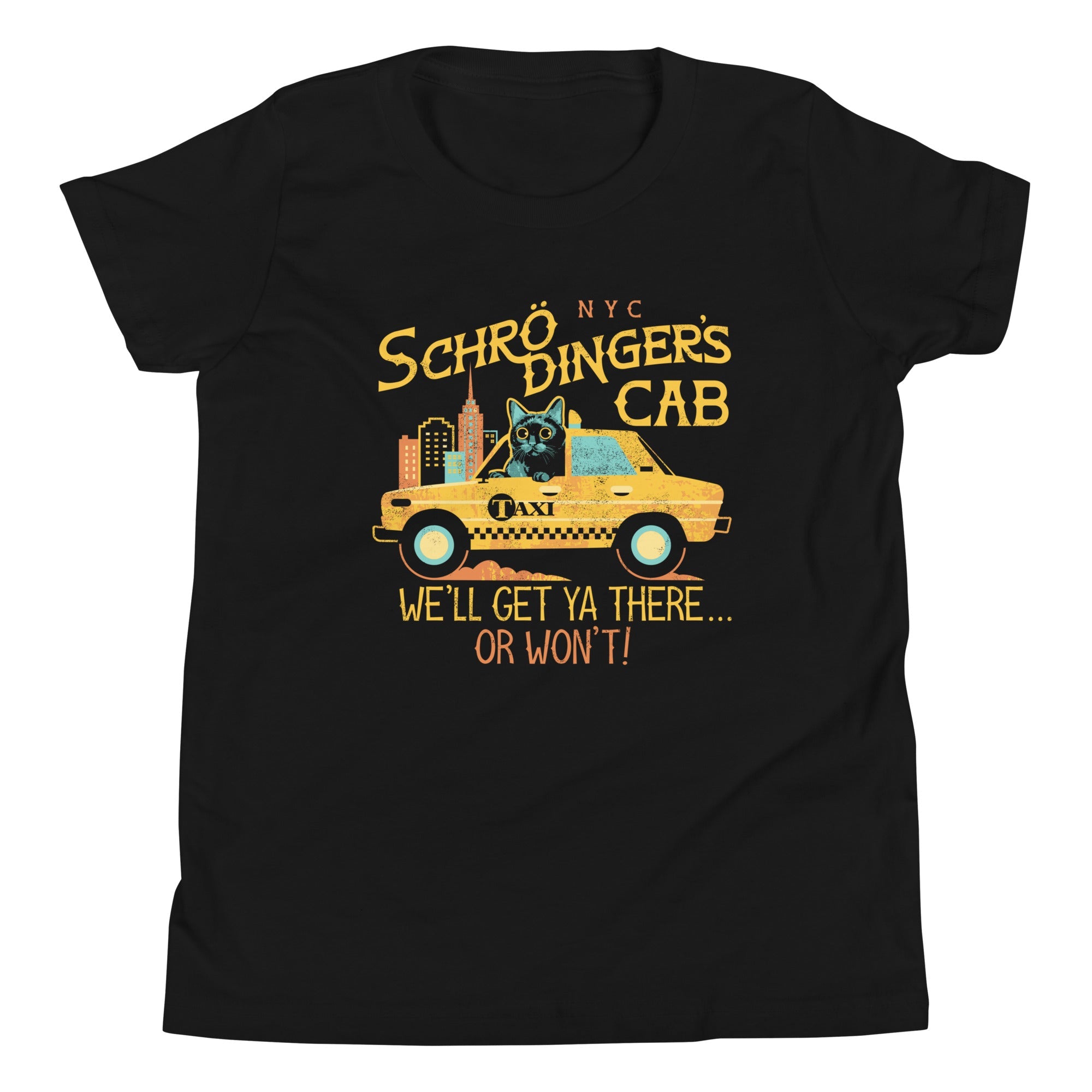 Schrodinger's Cab Kid's Youth Tee
