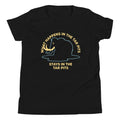 What Happens In The Tar Pits Stays In The Tar Pits Kid's Youth Tee
