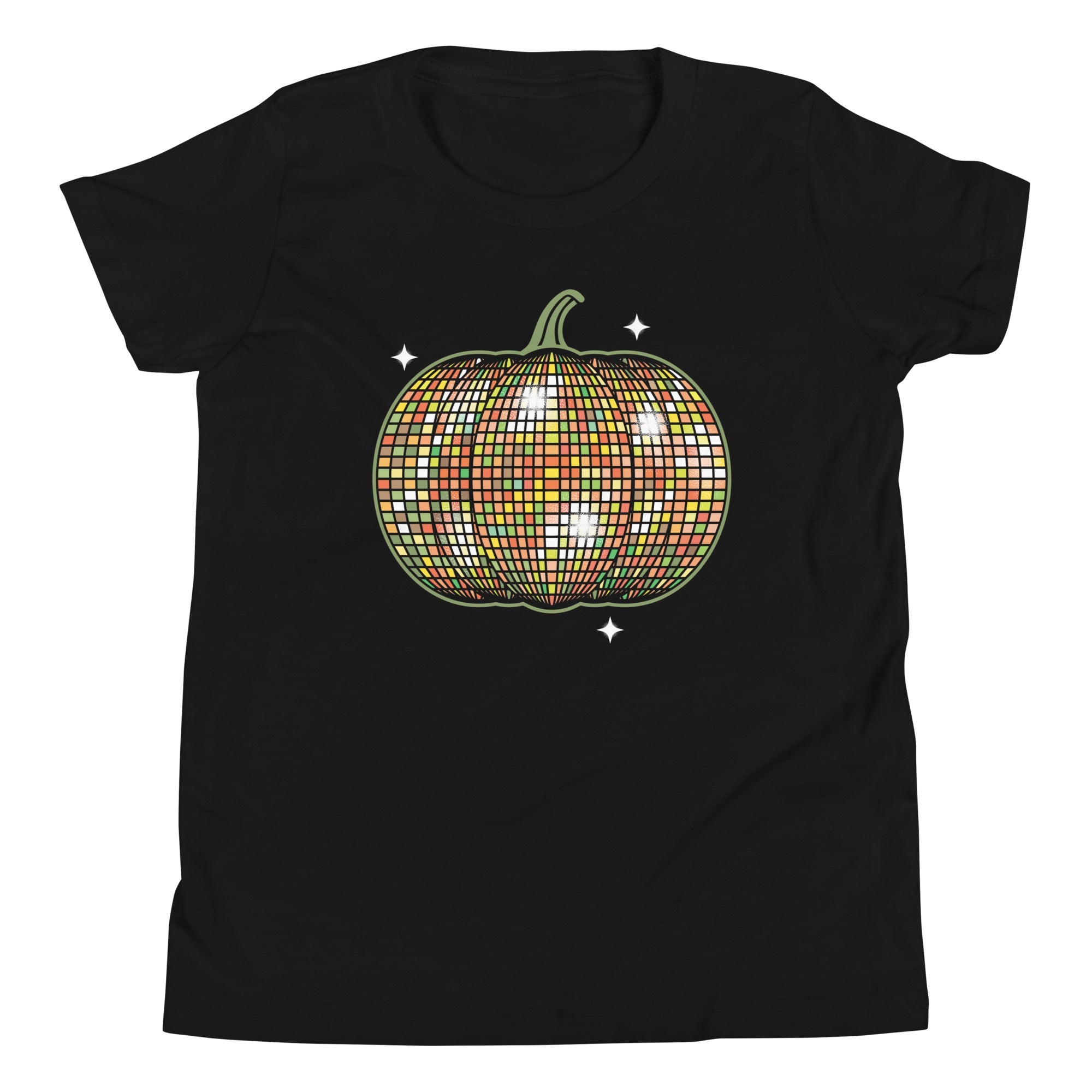Disco Pumpkin Kid's Youth Tee