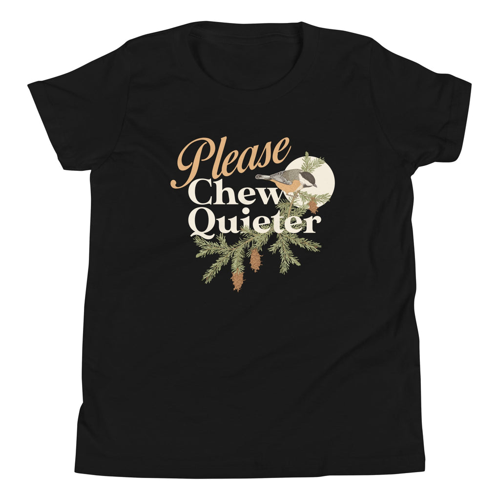 Please Chew Quieter Kid's Youth Tee