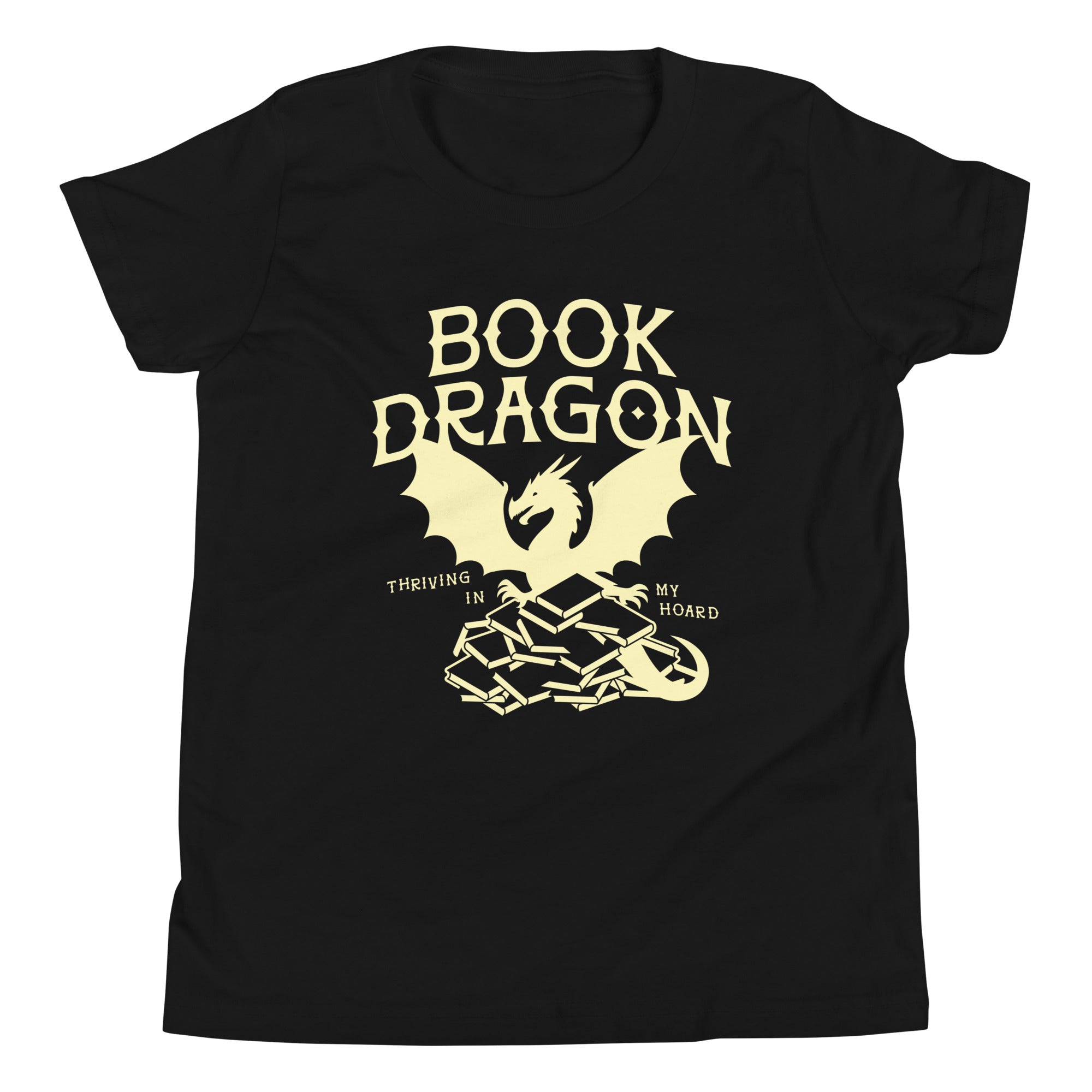 Book Dragon Thriving In My Hoard Kid's Youth Tee