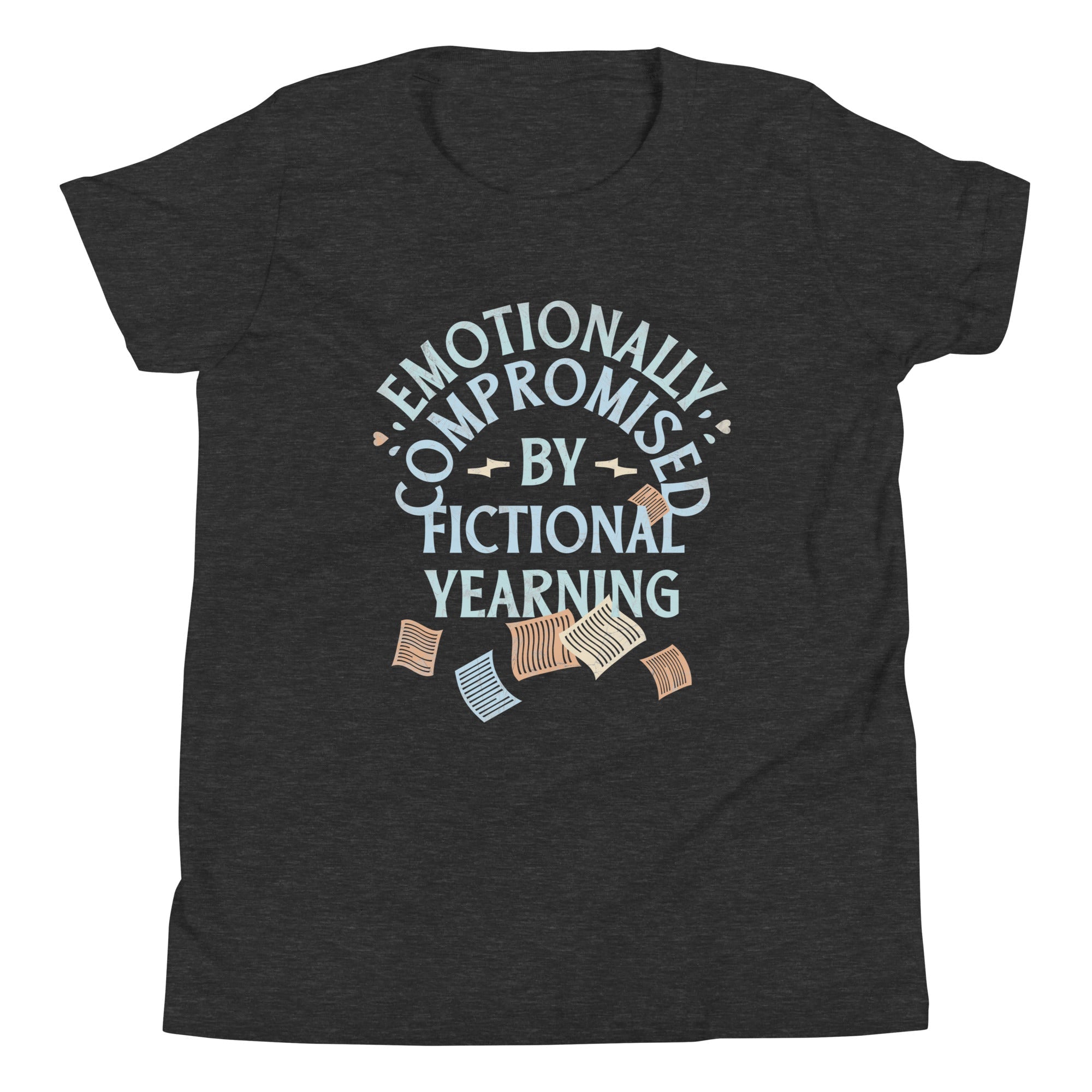 Emotionally Compromised By Fictional Yearning Kid's Youth Tee