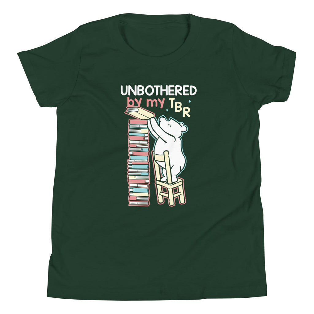 Unbothered By My TBR Kid's Youth Tee