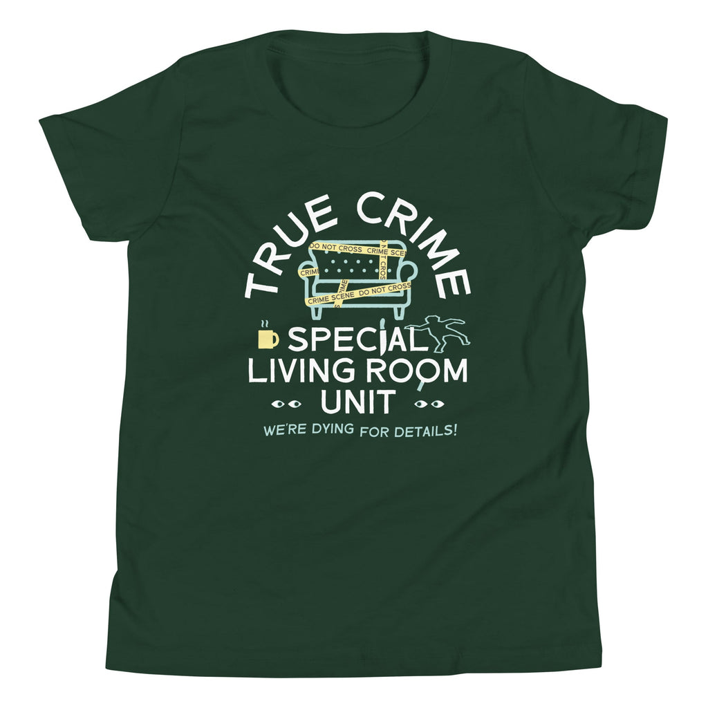 True Crime Special Living Room Unit Kid's Youth Tee