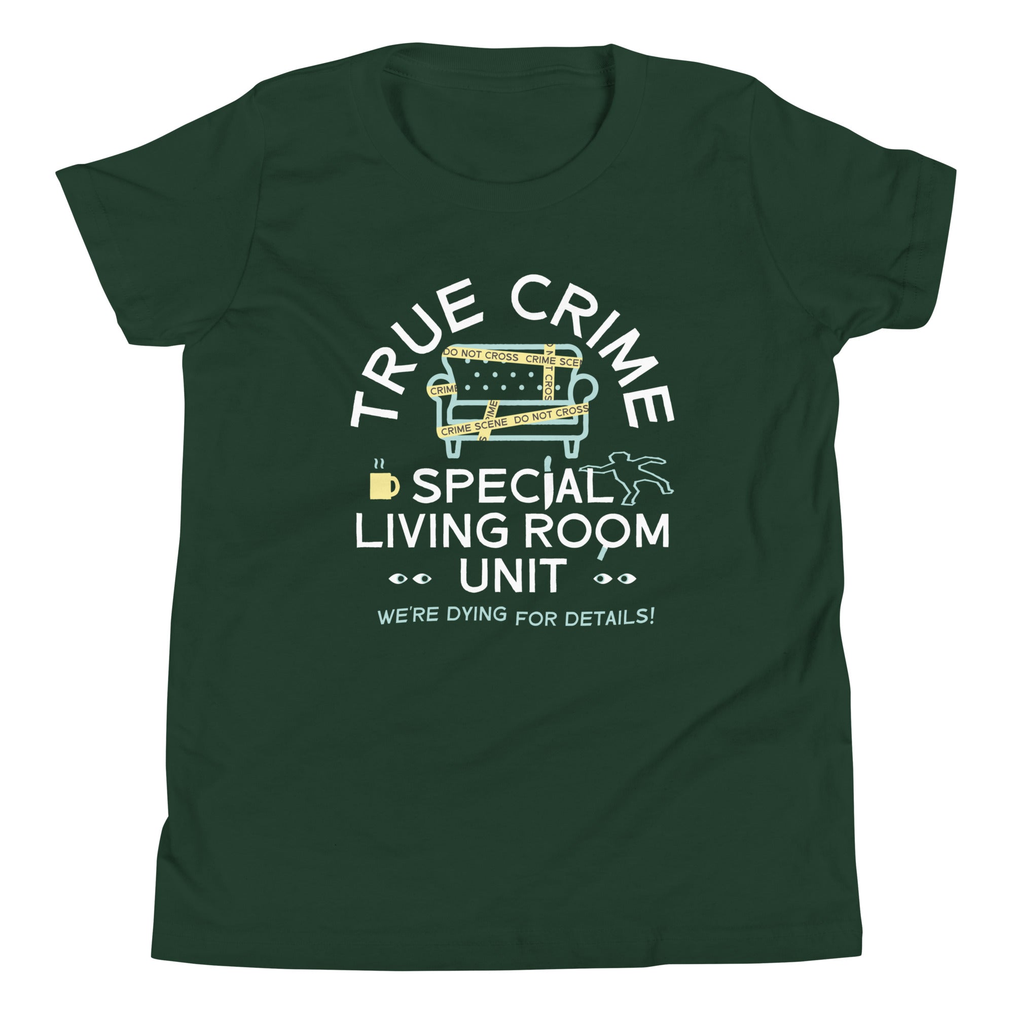 True Crime Special Living Room Unit Kid's Youth Tee