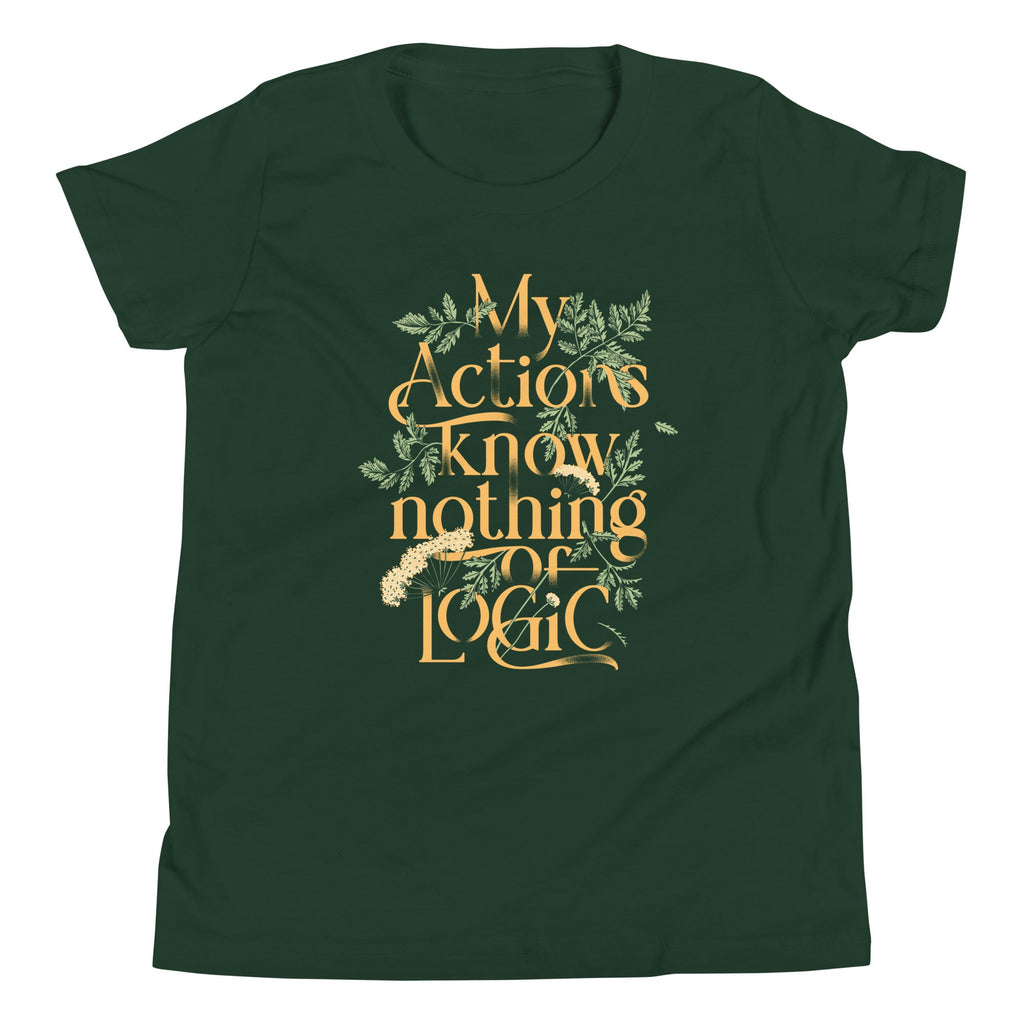 My Actions Know Nothing Of Logic Kid's Youth Tee