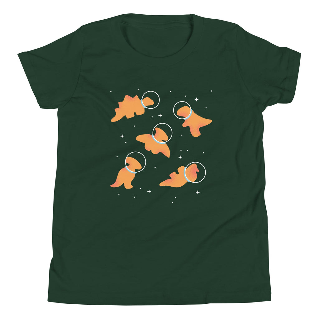 Dino Nugs In Space Kid's Youth Tee