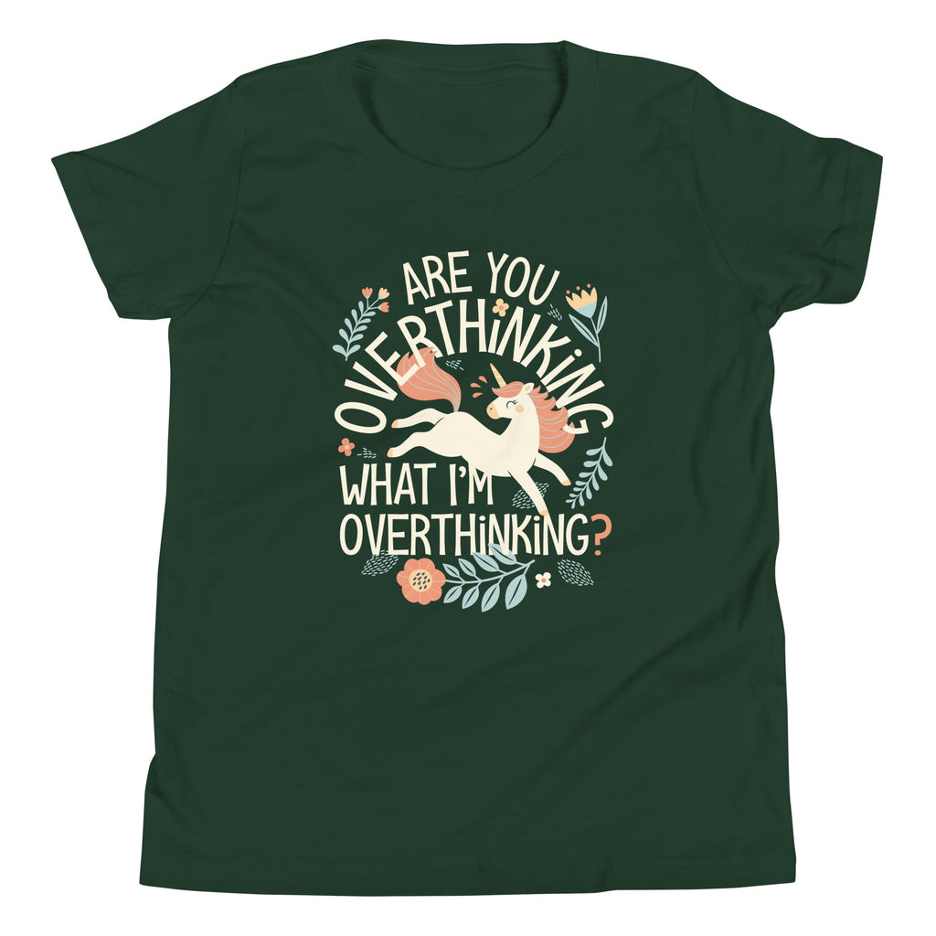 Are You Overthinking What I'm Overthinking? Kid's Youth Tee