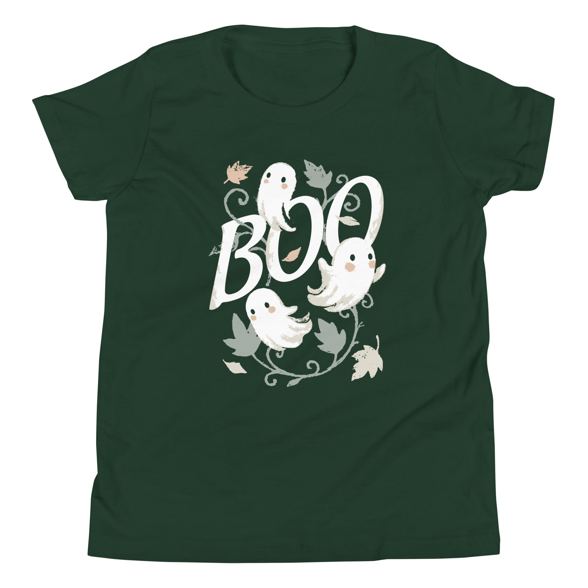 Boo Ghosts Kid's Youth Tee