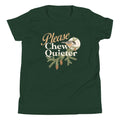 Please Chew Quieter Kid's Youth Tee