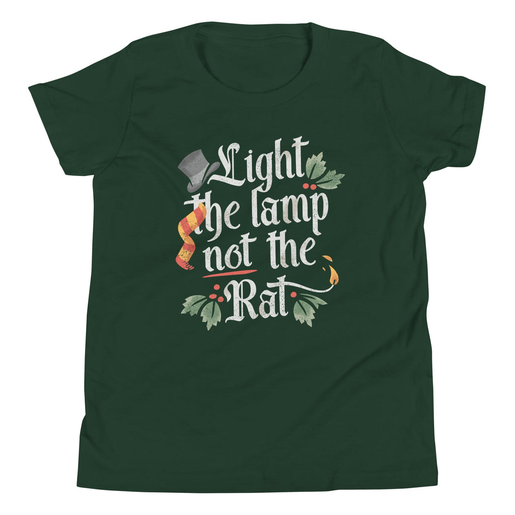 Light The Lamp Not The Rat Kid's Youth Tee