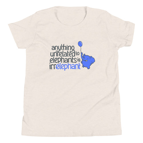 Anything Unrelated Elephants Kid's Youth Tee