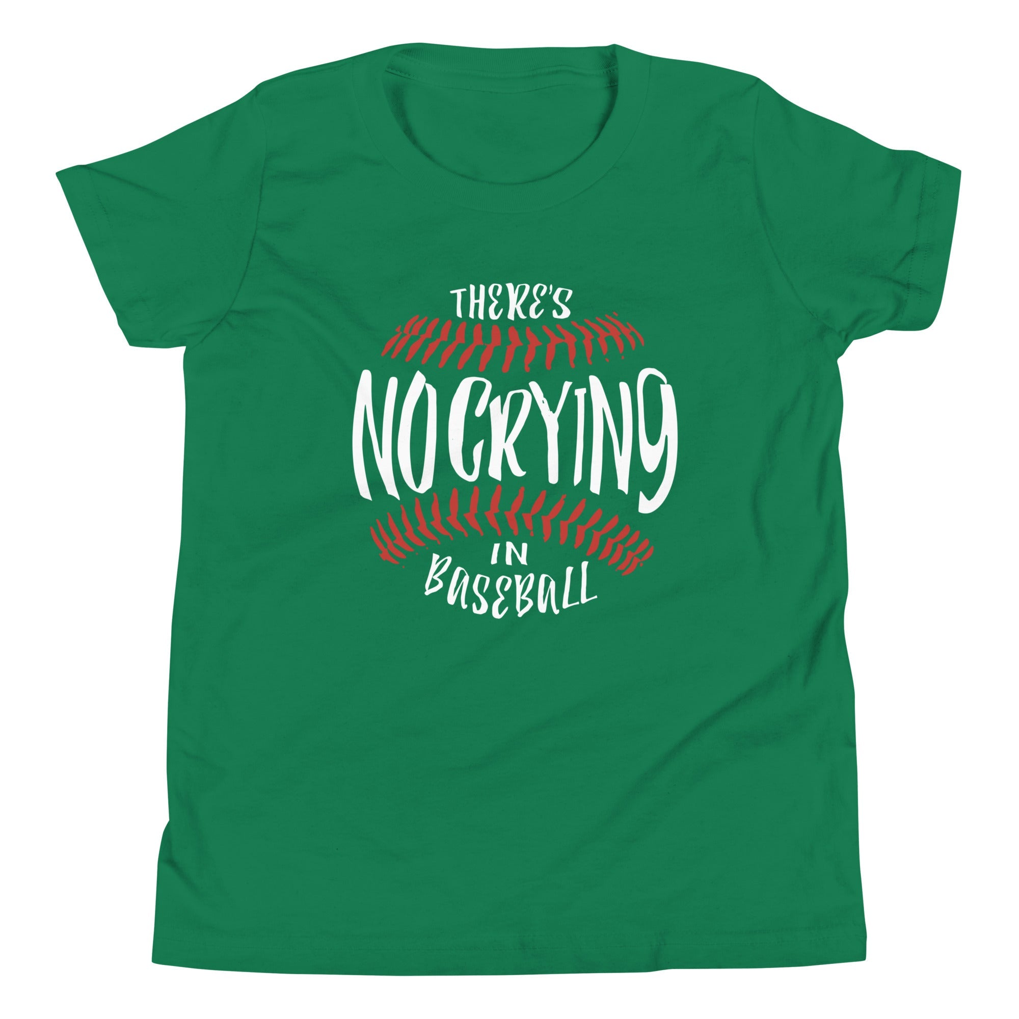 There's No Crying In Baseball Kid's Youth Tee