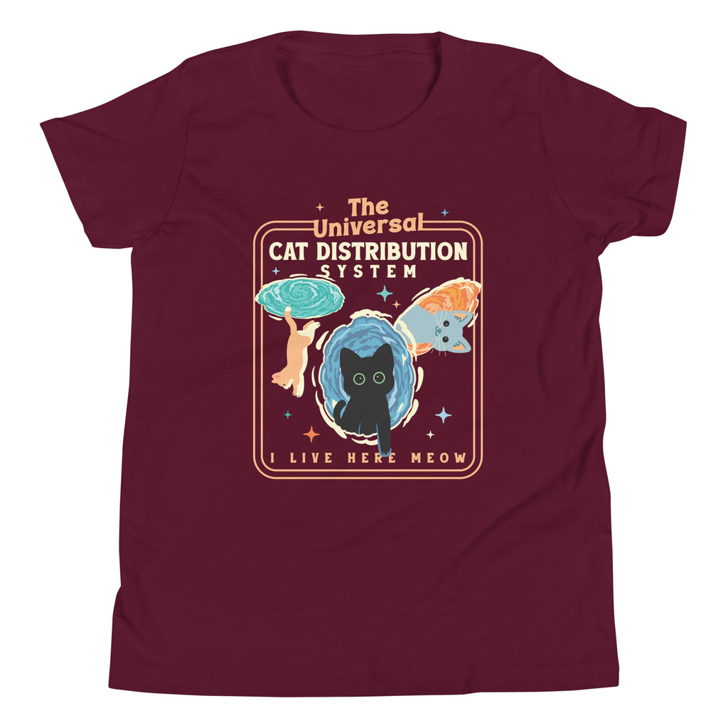 The Universal Cat Distribution System Kid's Youth Tee