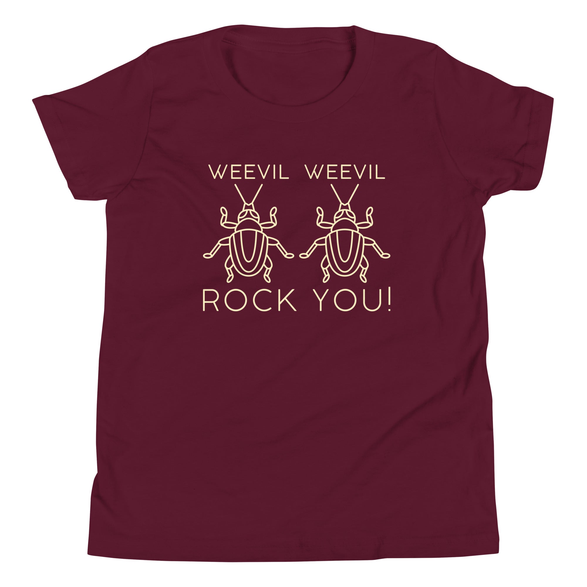 Weevil Weevil Rock You! Kid's Youth Tee