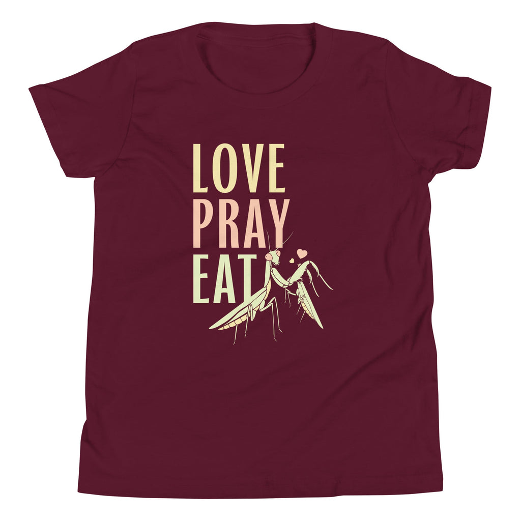 Love Pray Eat Kid's Youth Tee