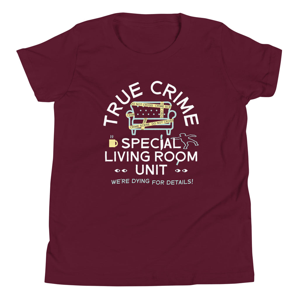 True Crime Special Living Room Unit Kid's Youth Tee