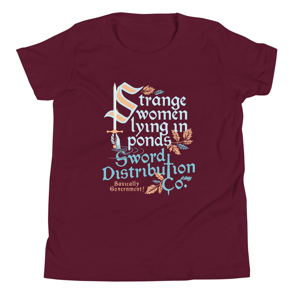 Strange Women Lying In Ponds Sword Distribution Co Kid's Youth Tee