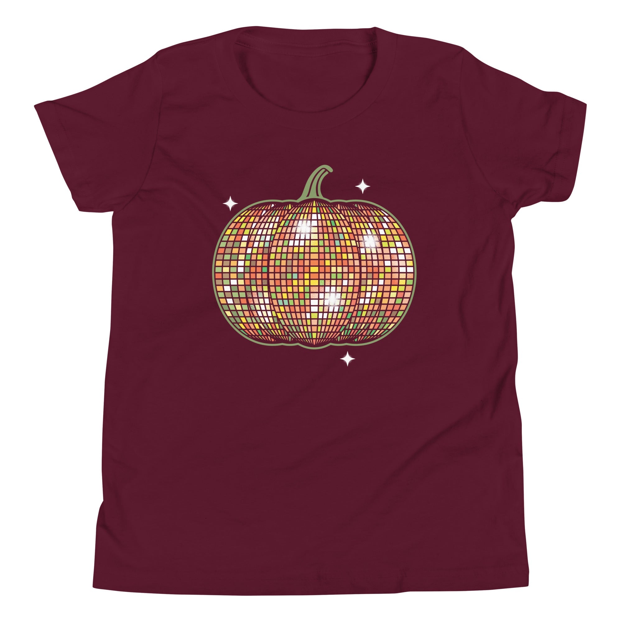 Disco Pumpkin Kid's Youth Tee