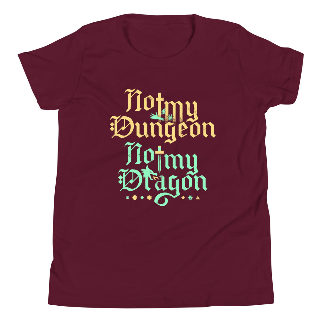 Not My Dungeon Not My Dragon Kid's Youth Tee