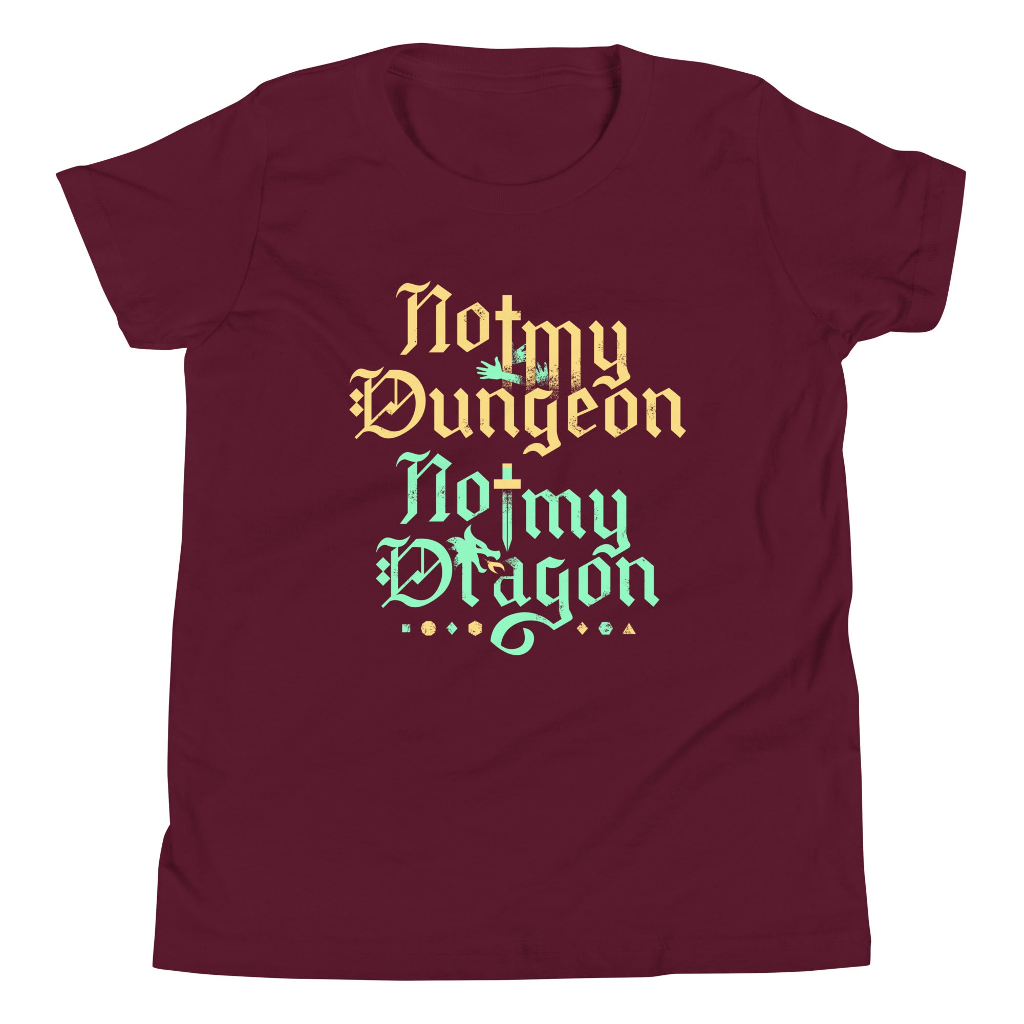 Not My Dungeon Not My Dragon Kid's Youth Tee