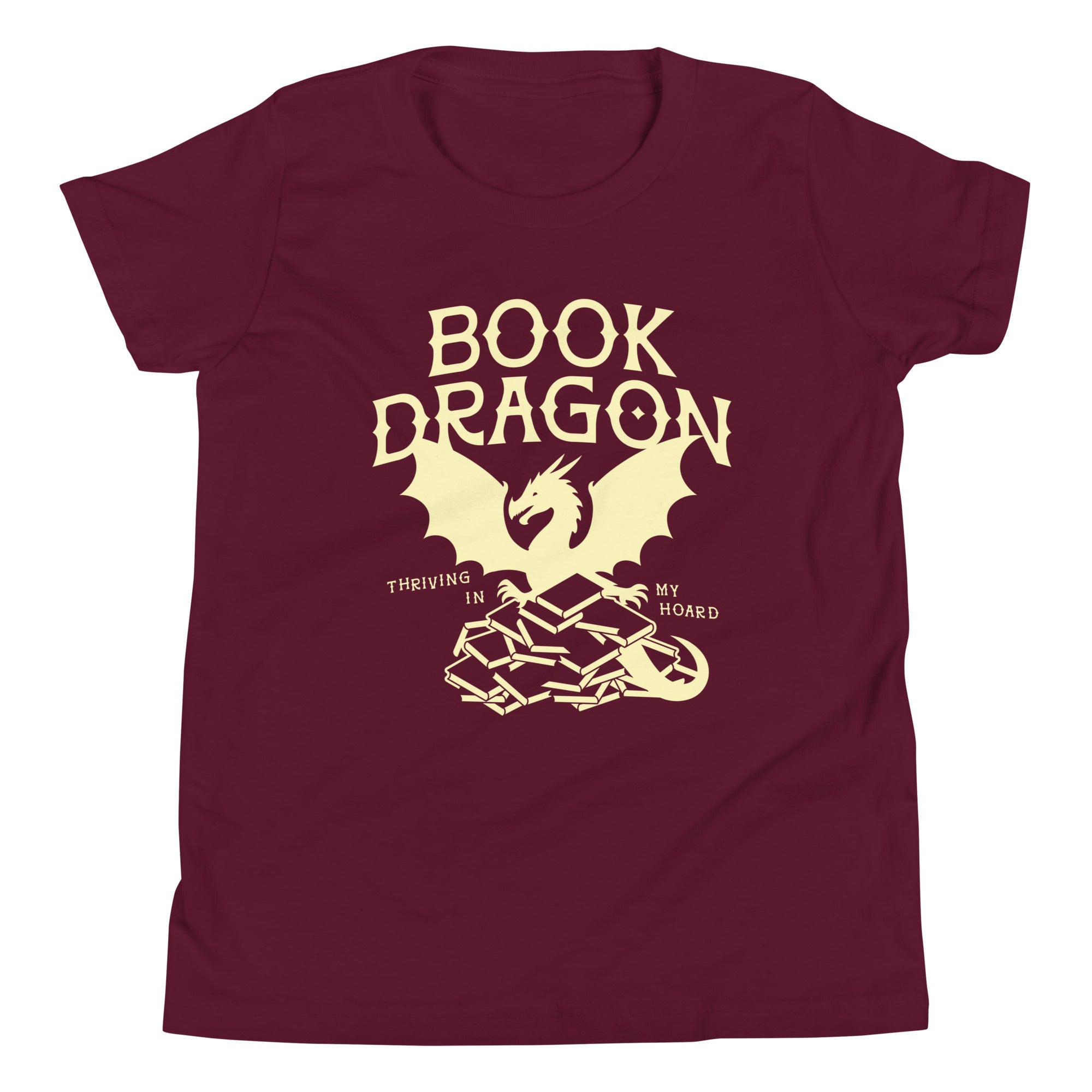 Book Dragon Thriving In My Hoard Kid's Youth Tee