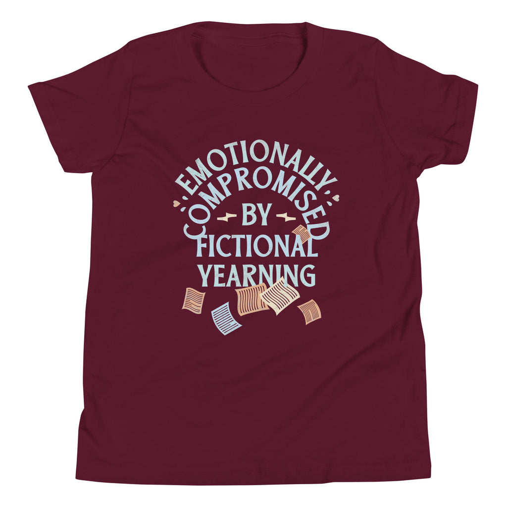 Emotionally Compromised By Fictional Yearning Kid's Youth Tee