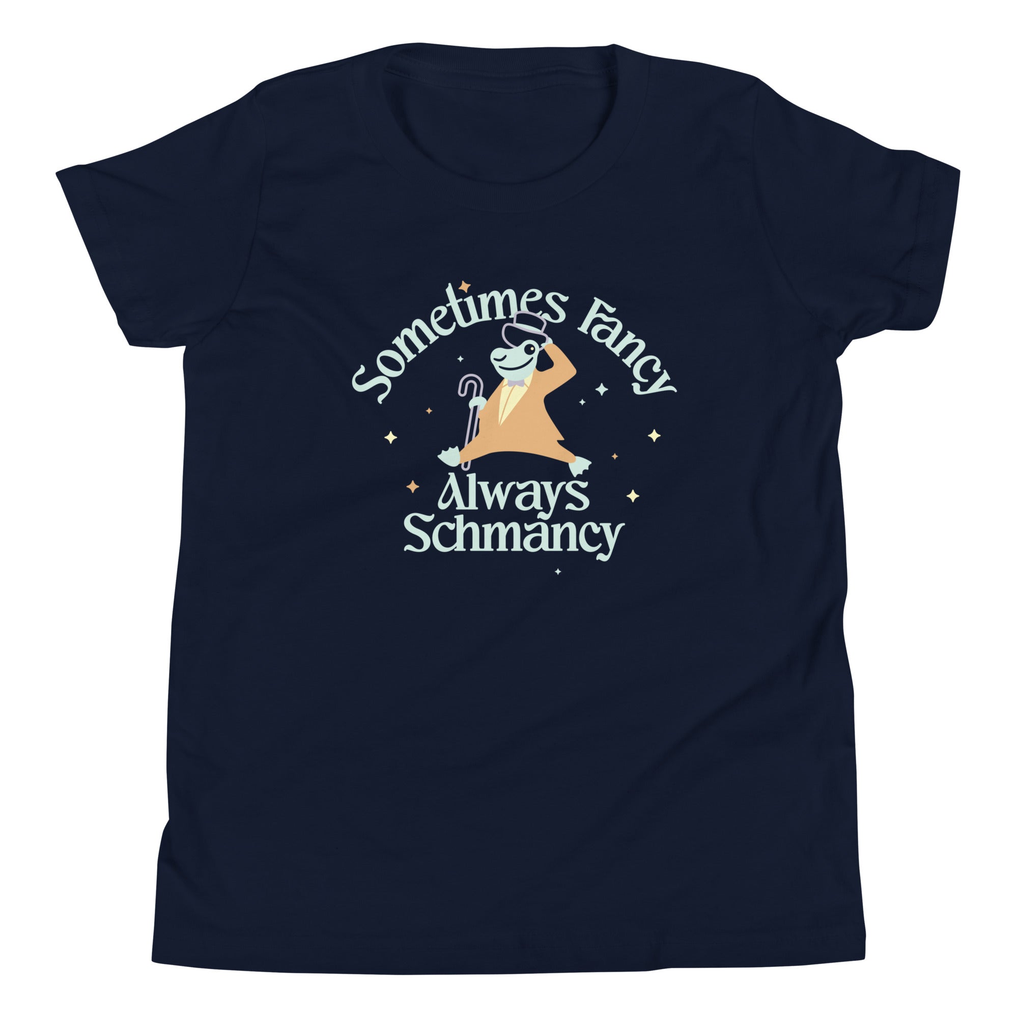 Sometimes Fancy Always Schmancy Kid's Youth Tee