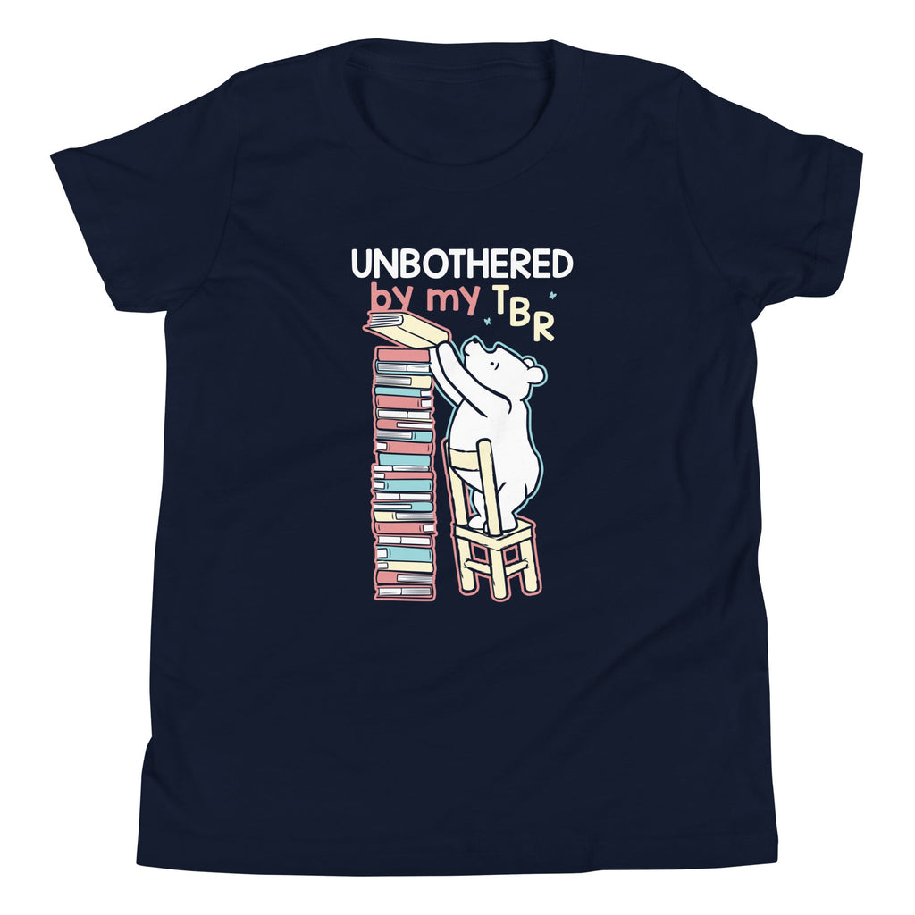 Unbothered By My TBR Kid's Youth Tee