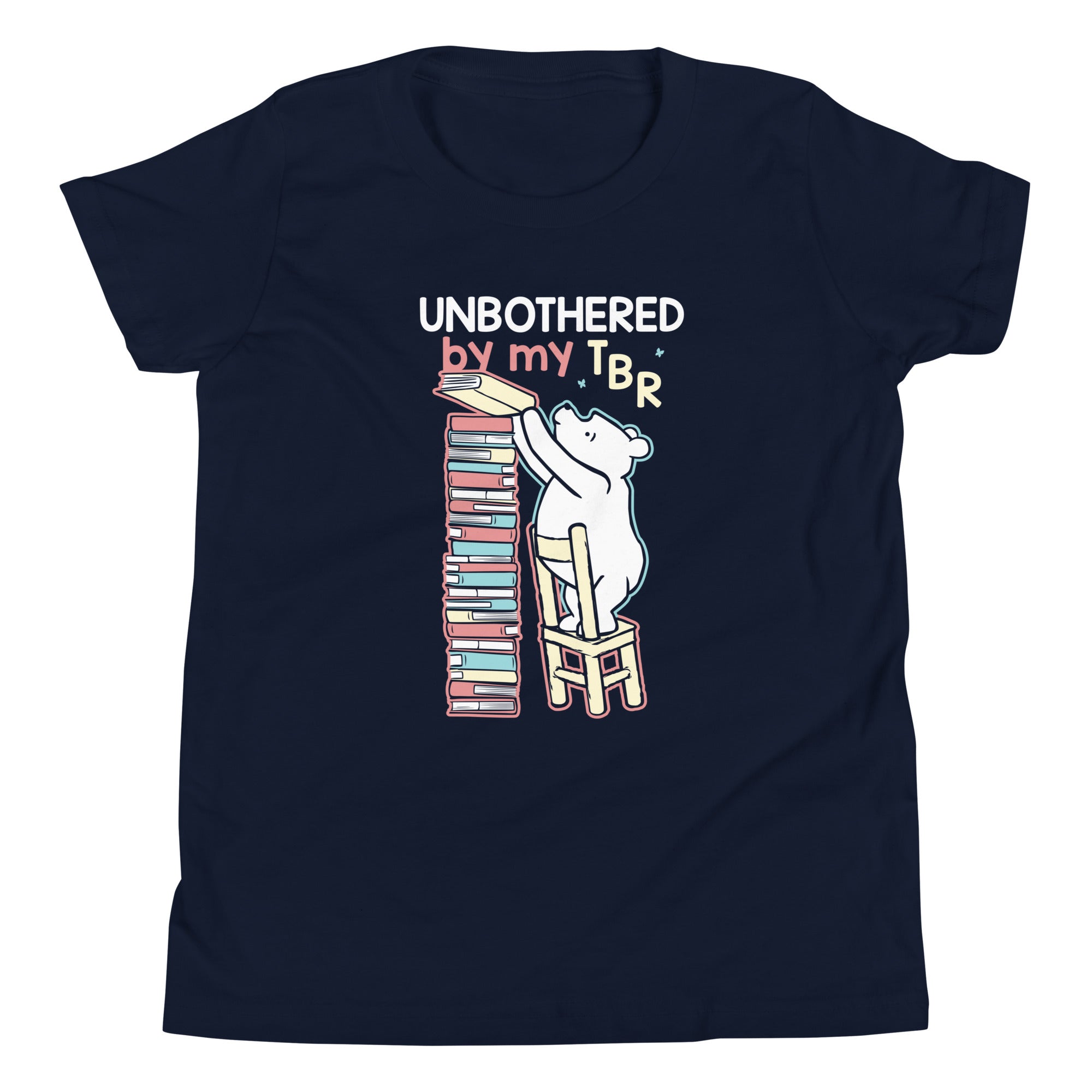 Unbothered By My TBR Kid's Youth Tee