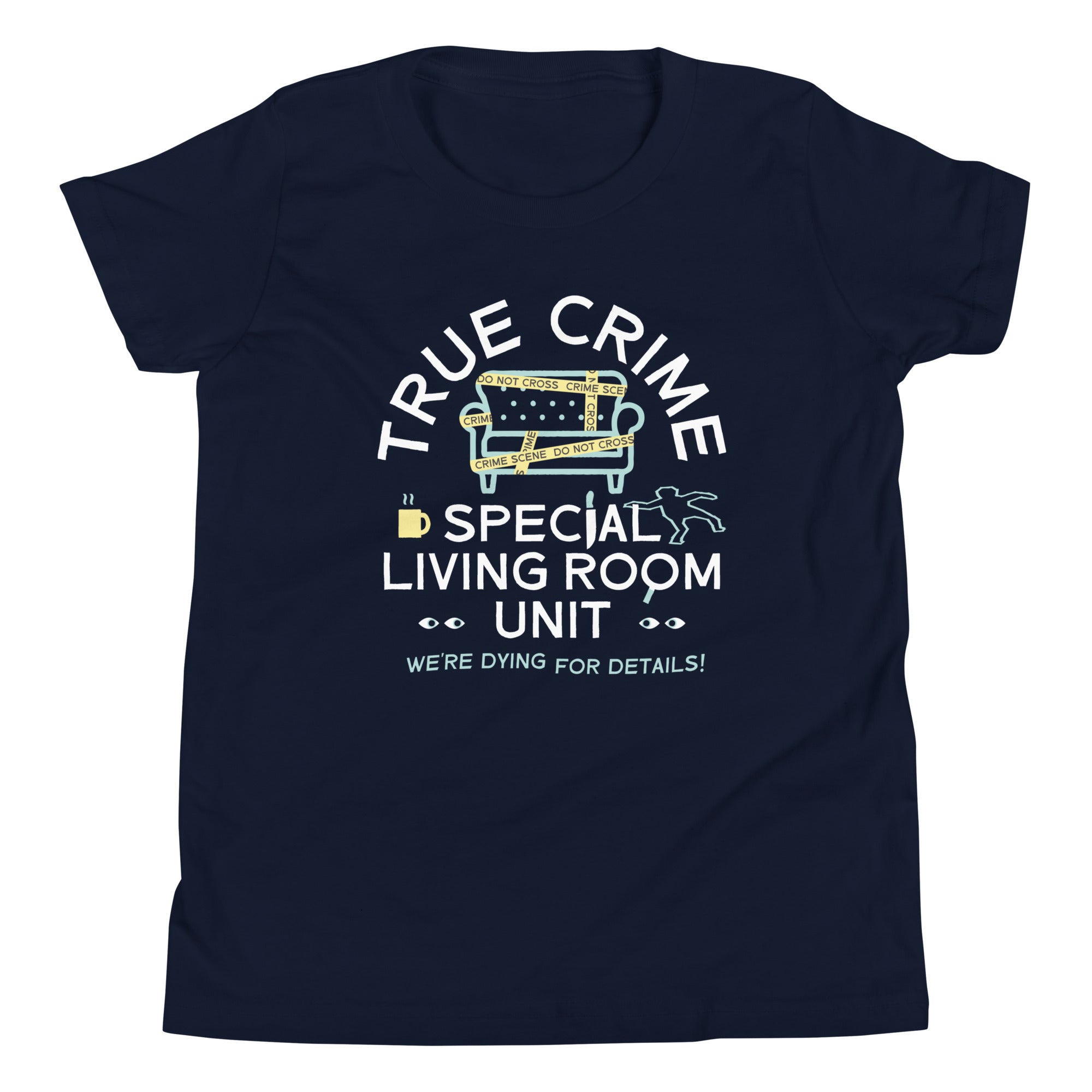 True Crime Special Living Room Unit Kid's Youth Tee