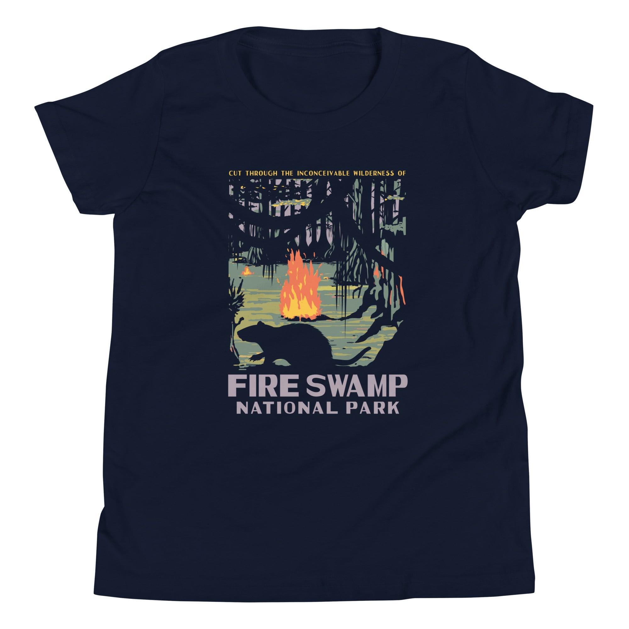 Fire Swamp National Park Kid's Youth Tee