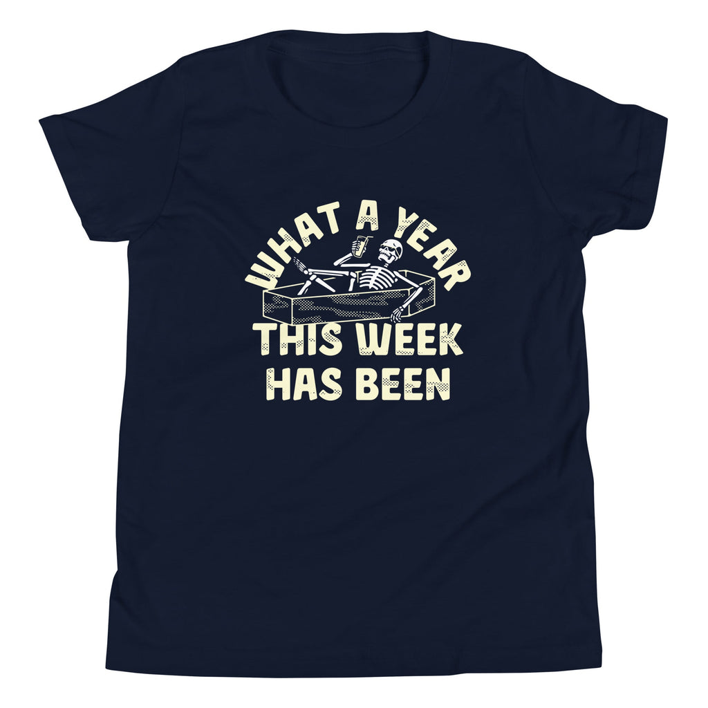 What A Year This Week Has Been Kid's Youth Tee