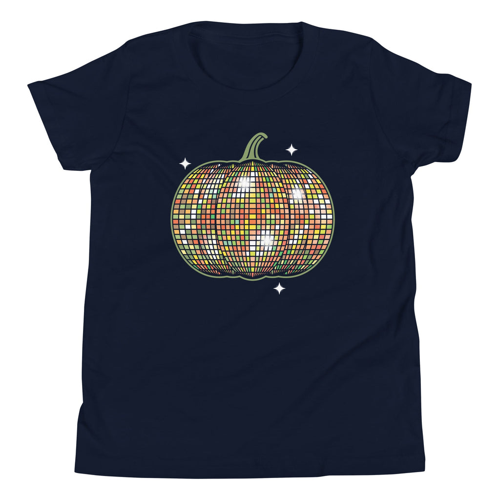 Disco Pumpkin Kid's Youth Tee