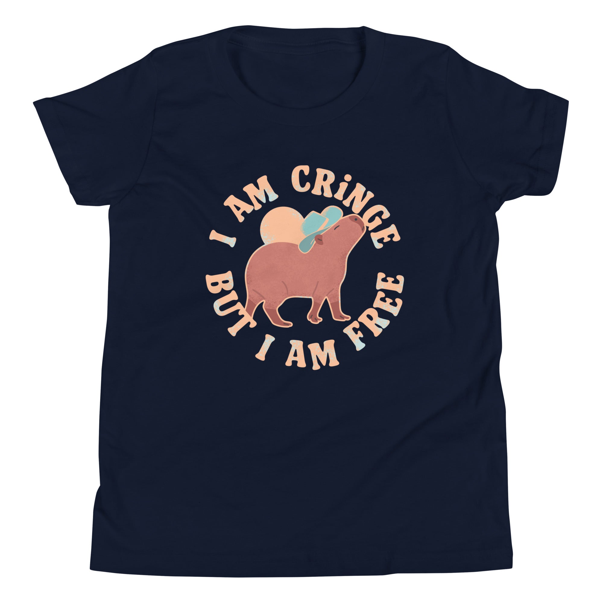 I Am Cringe But I Am Free Kid's Youth Tee