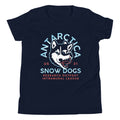 Antarctica Snow Dogs Kid's Youth Tee