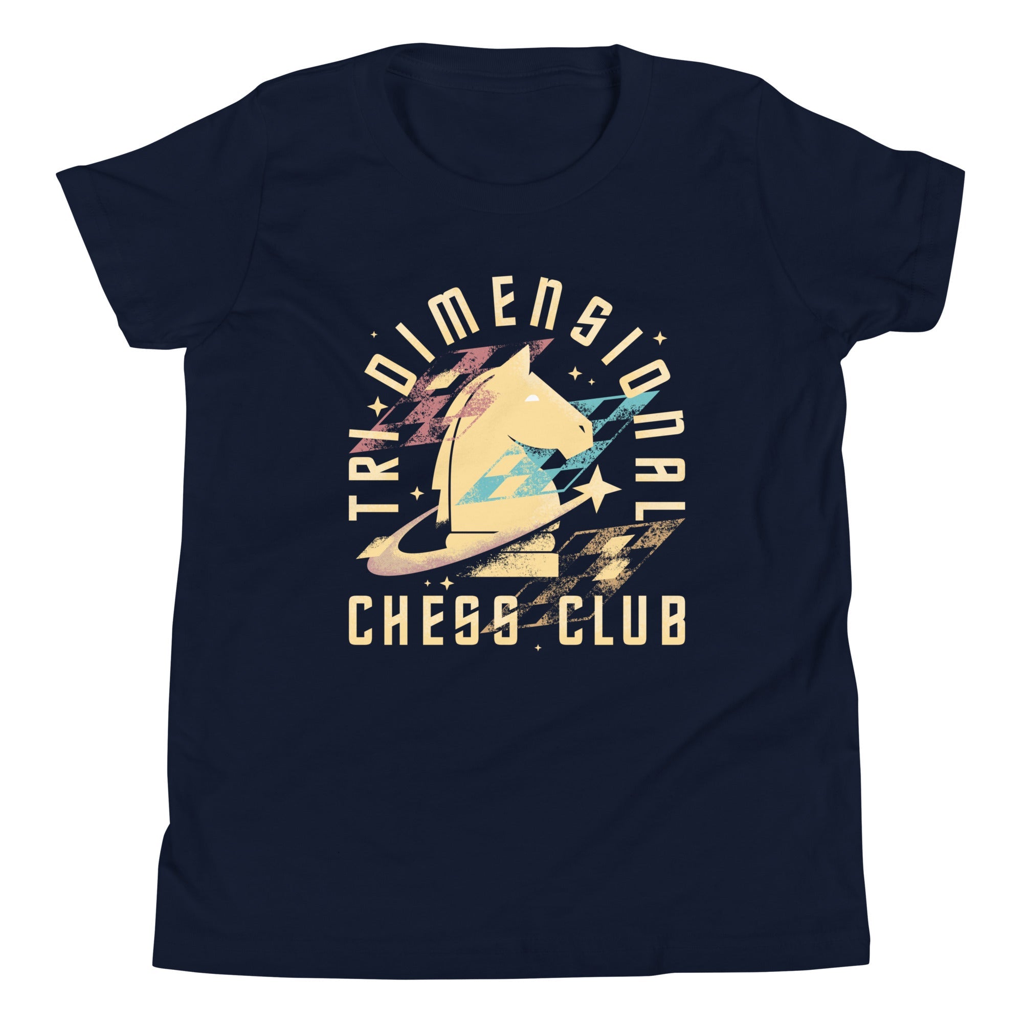 Tri-Dimensional Chess Club Kid's Youth Tee
