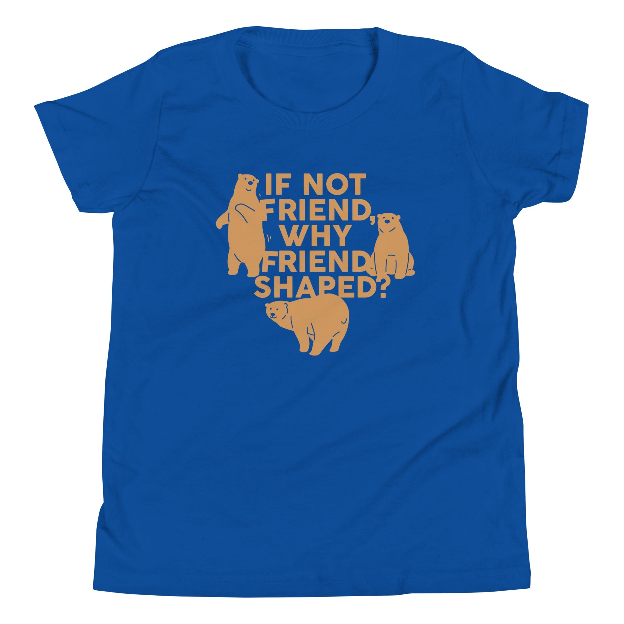 If Not Friend, Why Friend Shaped? Kid's Youth Tee