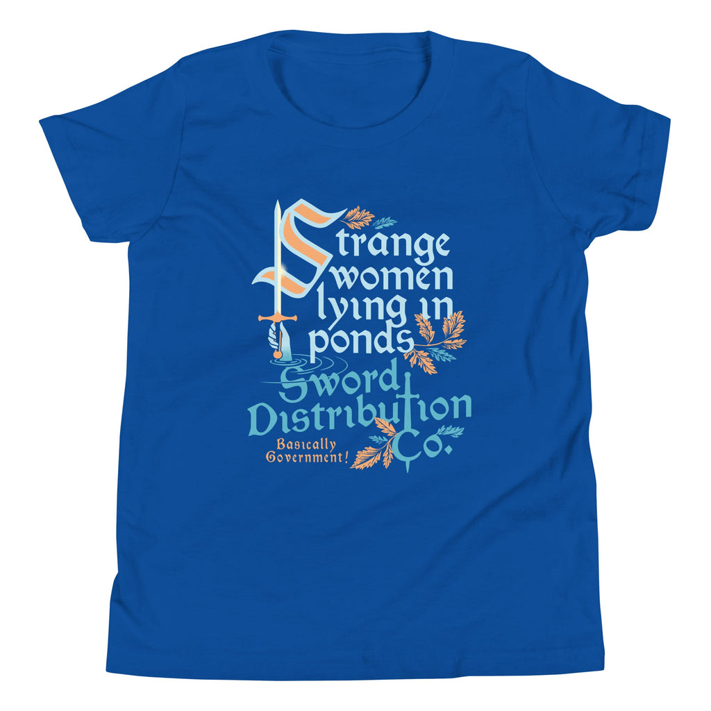 Strange Women Lying In Ponds Sword Distribution Co Kid's Youth Tee