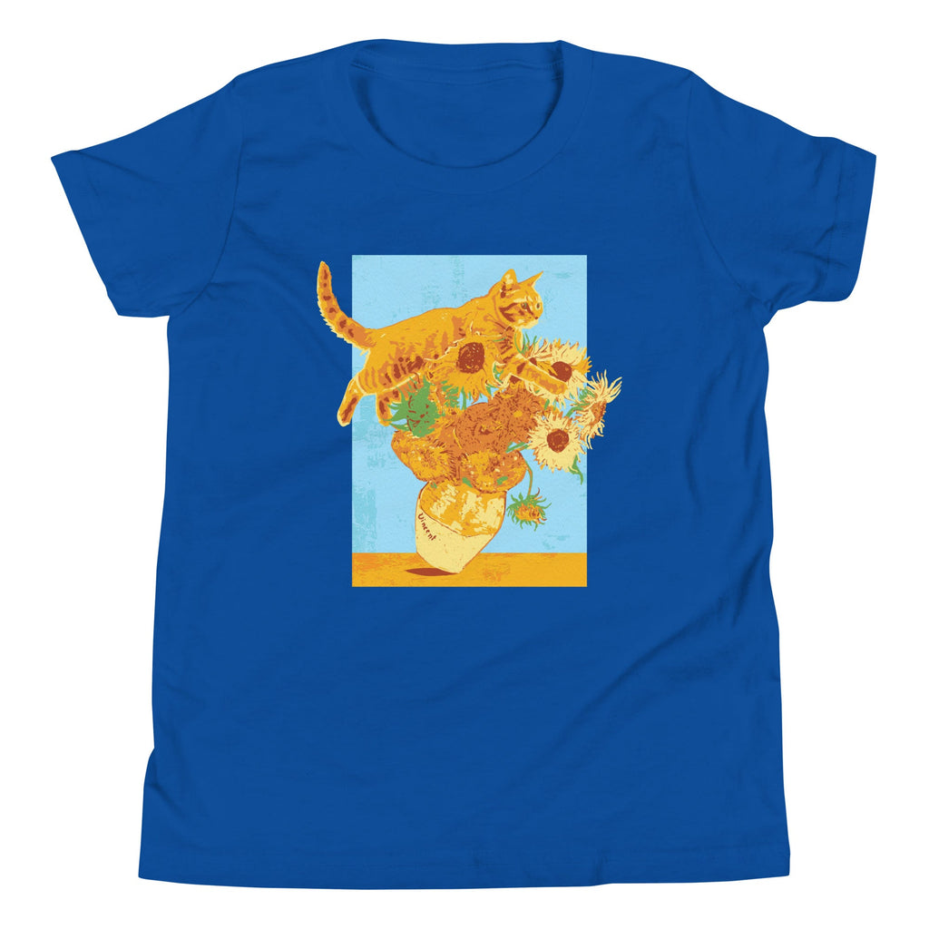 Van Gogh's Cat Kid's Youth Tee