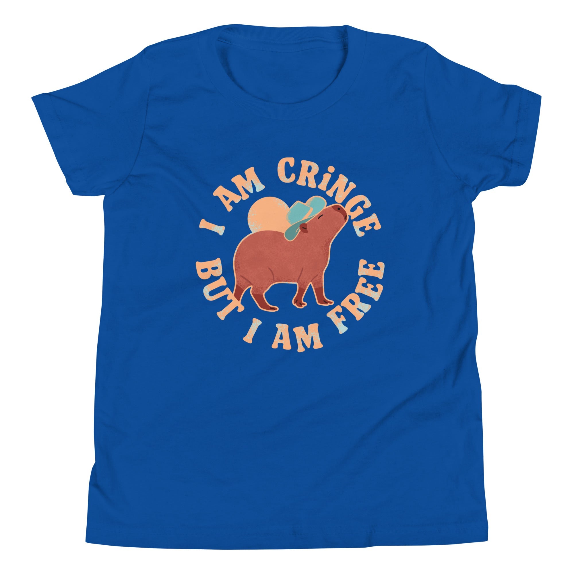 I Am Cringe But I Am Free Kid's Youth Tee