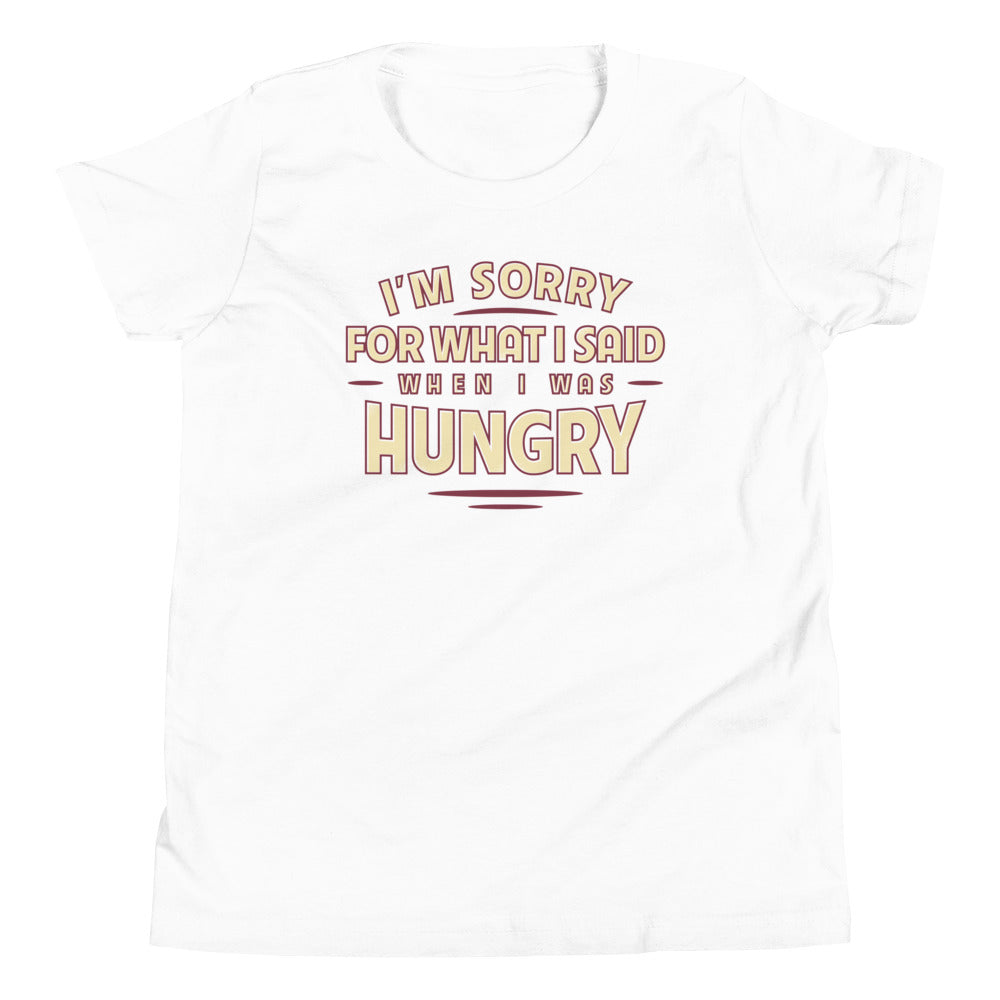 What I Said When I Was Hungry Kid's Youth Tee